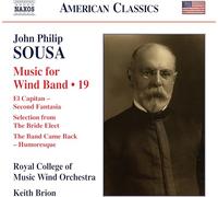 John Philip Sousa John Philip Sousa: Music for Wind Band - Volume 19 (CD) Album