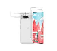 Rcokas Per [2 + 2 pellicole protettive per display Google Pixel 7, per pellicola protettiva Google Pixel 7, 5G, pellicola protettiva per fotocamera [9H], pellicola protettiva HD, ultra trasparente