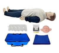 RCP Manichini Kit Manichino Intero Corpo Manichino Rianimazione Per Addestramento Alla RCP - Primo Soccorso Per Adulti Per La Respirazione Artificiale Compressioni A