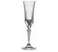 Rcr Set 6 Calici In Vetro Trasparente Per Flute Adagio Cl 18