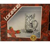 RCR 6 LAURUS BICCHIERINI THE IN CRISTALLO CON PIATTINO -