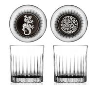 Rcr bicchiere dof Maori vetro Luxion whisky e acqua 36 cl