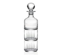 RCR Combo whisky decanter e bicchieri - 345 ml decanter, bicchieri da 367 ml