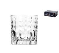 RCR Confezione 6 bicchieri Marilyn Double Old Fashion in vetro cl 34.