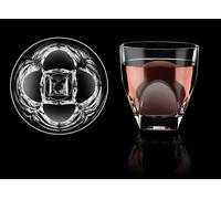 RCR Cristalleria Italiana Bicchiere Antea 2 Ametista 4 Pz