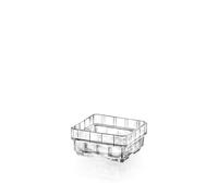 Set 6 Pz Stack Coppetta 75 Click Clack 12 Cl In Vetro Luxion Stuzzichini