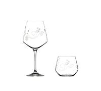 RCR CRYSTAL SET BICCHIERE + CALICE WISHES EDIZIONE SUMMER