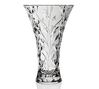 RCR Vaso decorativo Laurus Cristallo – Vetro trasparente H 30 cm D 15 cm