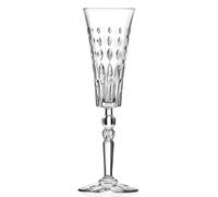 Rcr marilyn set 6 calice flûte in finissimo cristallo ecologico luxion®,