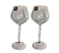 Rcr net, set 2 calici vino rosso cl 51, in cristallo 24%
