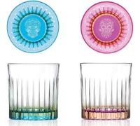 Rcr Pedro & Rosa 36 cl set 6 bicchieri cocktail dof in fine vetro luxion