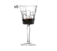 Servizio calici da vino in vetro Etna 200 ml, 6 pezzi