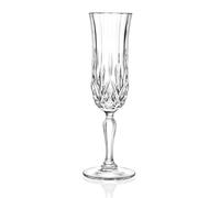Rcr set 6 calici flûte Opera vetro Luxion 13 cl