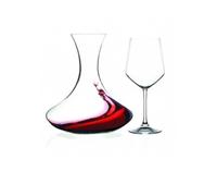 RCR Set Decanter + 6 calici Aria Universum