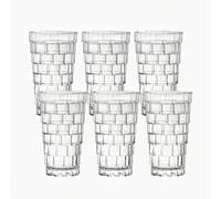 RCR Set di 6 bicchieri Bibita Stack in Luxion, Servizio da Tavola Elegante, 1...