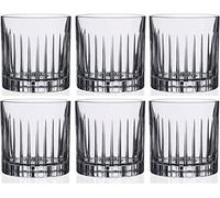 Rcr Timeless Set Bicchieri Acqua, Vetro Sonoro, Trasparente, 6 Pezzi