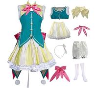 Rcrllya Anime Project Sekai Colorful Stage Kusanagi Nene Costume Cosplay Abito Vestito Halloween (Kusanagi Nene,L)