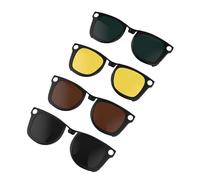 RCstyle Compatibile con occhiali intelligenti Ray-Ban Meta Wayfarer (standard) con clip che cambia colore, per uomo e donna (verde scuro, giallo visione notturna, nero, marrone)