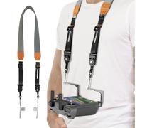 RCstyle Cordino da collo per RC e RC 2 e RC Pro, per DJI Flip, DJI Air 3S/Air 3, Mini 4 Pro, 2S, Mini 3/3 Pro, cordino portatile per telecomando, sicuro e confortevole, nero, RC/RC 2/RC PRO
