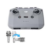 RCstyle Joystick controller pieghevole per DJI Flip/DJI NEO/DJI Mini 4K/Mini 4 Pro/Mini 3 Pro/Mavic 3/Mini 3/Air 3, impugnatura retrattile in lega di alluminio portatile da viaggio, confezione da 2