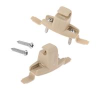 RCTGPGJAC 2 Pezzi di plastica for Auto Parasole Clip Staffa di Supporto Accessori 51168243575 Compatibile for BMW E46 Serie 3 325 328 330 M3 2001 02 03 04 05 06