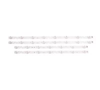 RCTGPGJAC Barra LED da 4 Pezzi Compatibile for TCL 55DP603 55DP600 55P65US 55U3800C 55P65 55D6 55L2 4C-LB5508-HR03J PF02J LB5507 55HR330M07B2 V2 55HR330M08A2