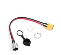 RCTGPGJAC Porta di Ricarica a 3 Pin for Scooter Elettrico GX16, Compatibile for Presa 8 8 + 9 9 + 10 + Compatibile for Zero 8 9 10 8X 10X 11X(XT60)