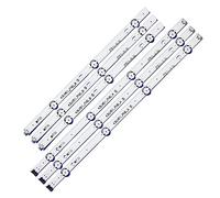 RCTGPGJAC Striscia di retroilluminazione LED (6) Compatibile per LG 43LF510V 43LF5100 43LH520V 43LH5100 43LJ515V 43LH510V 43LH570V 43LH511T 43LH51_FHD_A B LF51_FHD_A