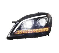 RCUIHGFB Faro Principale Compatibile con Benz per W164 ML350 500 2009 2010 2011 2012 Faro Anteriore Modificato Luci Diurne