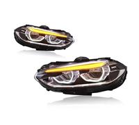 RCUIHGFB Faro Principale Compatibile con BMW per F52 2016 2017 2018 2019 2020 Lampade Auto Luci Diurne Indicatori di Direzione Dinamici Accessori
