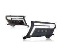 RCUIHGFB Faro Principale Compatibile con Toyota per Land per Cruiser 2012 2013 2014 2015 Fari Proiettore Luci Diurne Accessori per Auto