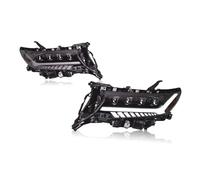 RCUIHGFB Faro Principale Compatibile con Toyota per Prado LC200 2018-2022 Fari Fendinebbia Luci Diurne DRL Lampadina Bi Xenon Accessorio per Auto
