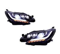 RCUIHGFB Faro Principale Compatibile con Toyota per Reiz JP 2013 2014 2015 2016 2017 Kit di Accessori per Lenti Proiettori Ad Alta Configurazione Fari Auto