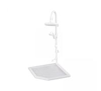 RCULWPLP Set doccia in miniatura per casa delle bambole 3X per design creativo del bagno