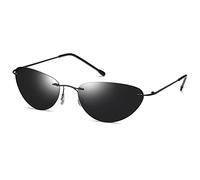 RCXKOOM The Matrix Neo Trinity Agent Smith Costume Occhiali da sole Uomini Donne Senza Montatura Nero Occhiali, Neo Style Nero, taglia unica