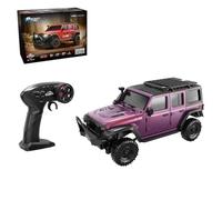 RCXTechPro 1/43 Mini RC Climbing Car 4WD Off Road Truck con APP Control 2.4GHz Remote, Full Proporzionale Monster Truck Drift Car con luci a LED e velocità regolabile per adulti
