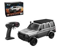 RCXTechPro 1/43 Mini RC Climbing Car 4WD Off Road Truck con APP Control 2.4GHz Remote, Full Proporzionale Monster Truck Drift Car con luci a LED e velocità regolabile per adulti