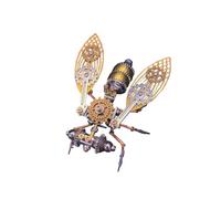 RCXTechPro Kit di modellini meccanici in metallo 3D per adulti - 165 pezzi fai da te in metallo Steampunk insetto assemblato modello impegnativo rompicapo puzzle 3D kit arti e mestieri regali