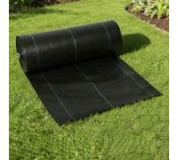 RCYONGQ Telo Pacciamatura Tessuto Non, Permeabile all'Acqua Telo per Pacciamatura Barriere Contro Le Erbe Infestanti per Orto, Giardino, Sistemi, Paesaggi, Ghiaia(1x20m)
