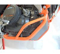 RD MOTO PARAMOTORE BARRE INFERIORE ARANCIO KTM 690 ENDURO R 2008-2017