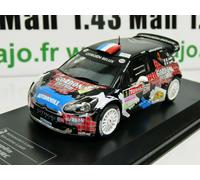 RD24 1/43 IXO Direkt Rallye : CITROËN DS3 WRC Condroz 2013 S LOEB / S LOEB