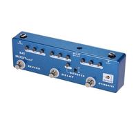 RD5 - Pedale multi-effetti per chitarra, 5 in 1, multi-effetto, riverbero + delay + booster + overdrive + buffer guscio in metallo con True Bypass