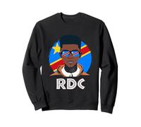 RDC, Bandiera Congolese, Ragazzo Congo Repubblica Democratica, Ragazzo Africano, Congolese Felpa
