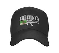 RDCGRS Unisex Personalizzato Cecenia Fighter Berretto da Baseball Donne Uomini Regolabile Bandiera Checena Cappello papà Sport Snapback Caps Regali di Compleanno per Le Vacanze