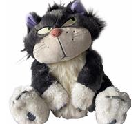 RDCIRP Peluche a Forma di Gatto Lucifero, Simpatico Peluche a Forma di Cuscino, Morbido Peluche a Forma di Cartone Animato, Ideale Come Regalo for Bambini e Bambine.