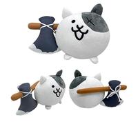 RDCIRP The Battle Cats Peluche, Simpatico animale di pezza Cuscino for dormire Cuscino for divano Giocattolo for ragazzi Ragazze Decorazioni for la casa Fan Regali da collezione(C)