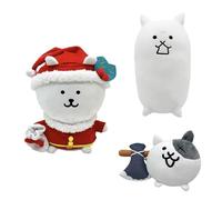 RDCIRP The Battle Cats Peluche, Simpatico animale di pezza Cuscino for dormire Cuscino for divano Giocattolo for ragazzi Ragazze Decorazioni for la casa Fan Regali da collezione B+C)
