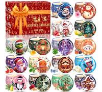 RDDAIPE 16 Pezzi Set Candele Profumate, Candele Natalizie, Candela Profumata Natalizia, Cera di Soia Naturale Candele Profumate Regalo, per Natale, Donna, Festa Della Mamma, Compleanno, Doccia, Yoga