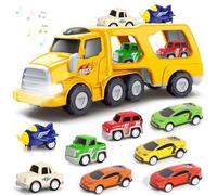 RDDAIPE 9 in 1 Camion Macchinino con Suoni e Luci per Bambini 1-6 Anni - Regalo per Maschi 2-4 Anni