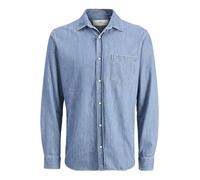 Rddlesner Denim Shirt L/S Noos, Blu Denim, L
